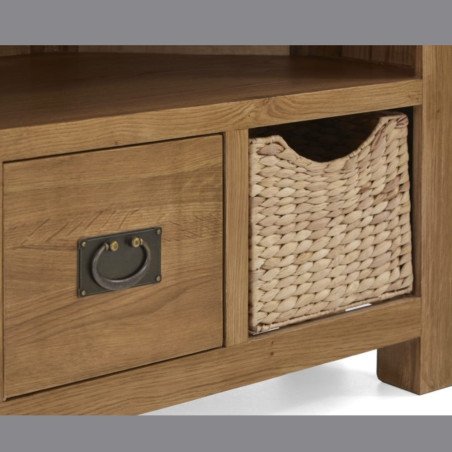 Astoria Corner TV Unit with Baskets - Buy Furniture Online | Modern Furniture USA & Gulf