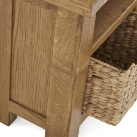 Astoria Corner TV Unit with Baskets - Buy Furniture Online | Modern Furniture USA & Gulf