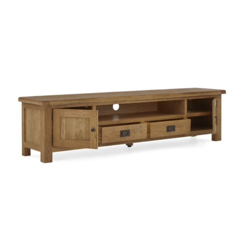 Astoria Extra Large Low Line Media Stand - Buy Furniture Online | Modern Furniture USA & Gulf