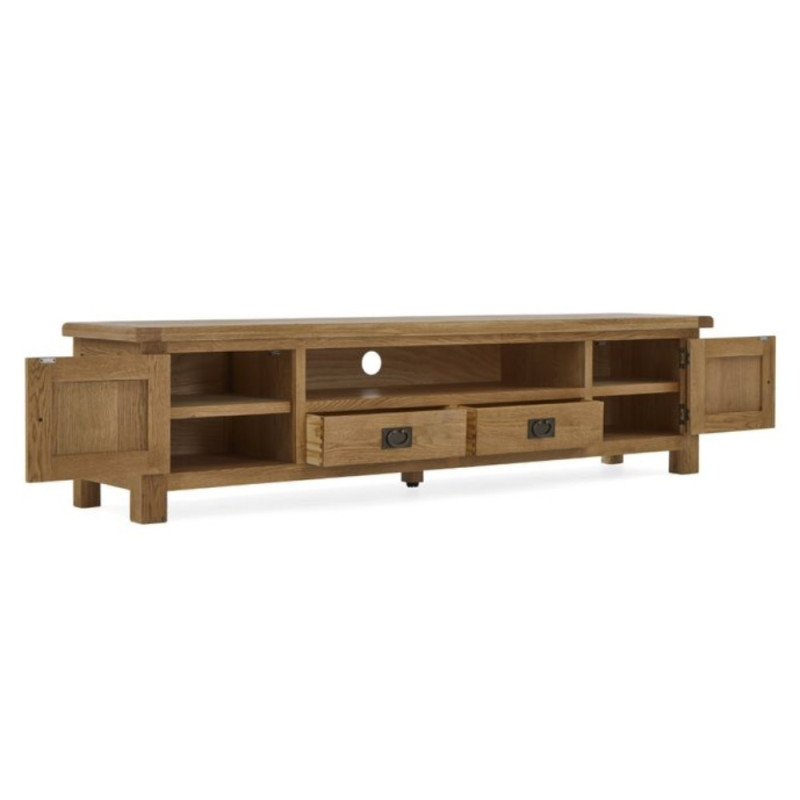 Astoria Extra Large Low Line Media Stand - Buy Furniture Online | Modern Furniture USA & Gulf