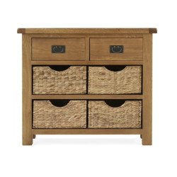 Astoria Small Sideboard with Baskets - Buy Furniture Online | Modern Furniture USA & Gulf