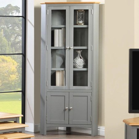 Rossmore Corner Display Unit - Buy Furniture Online | Modern Furniture USA & Gulf