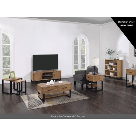 Pembroke Low Bookcase - Buy Furniture Online | Modern Furniture USA & Gulf