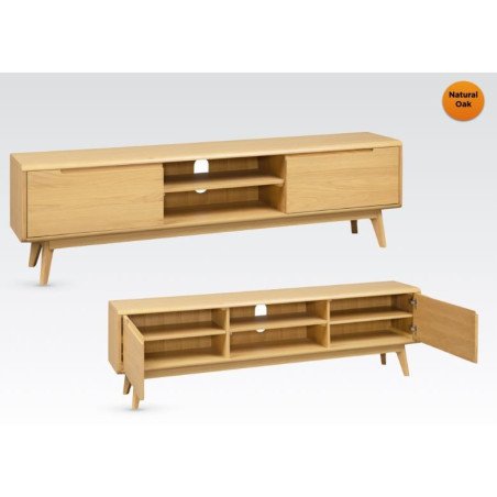 Carrington Triple TV/DVD Unit - Buy Furniture Online | Modern Furniture USA & Gulf