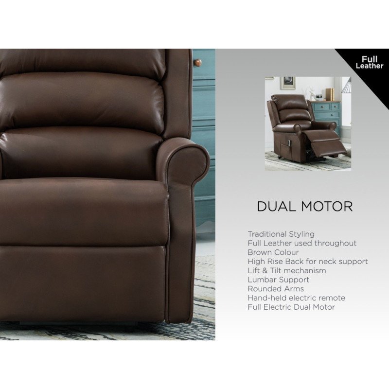 Drancy Lift & Tilt Dual Motor Armchair - Buy Furniture Online | Modern Furniture USA & Gulf