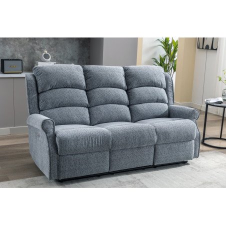 Drancy 3 Seater Electric Recliner Sofa - Buy Furniture Online | Modern Furniture USA & Gulf