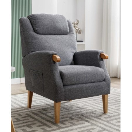 Lisbon Fireside Armchair - Buy Furniture Online | Modern Furniture USA & Gulf