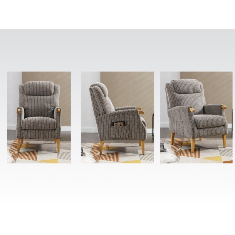 Lisbon Fireside Armchair - Buy Furniture Online | Modern Furniture USA & Gulf