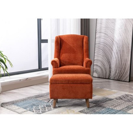 Granada Fireside Armchair - Buy Furniture Online | Modern Furniture USA & Gulf