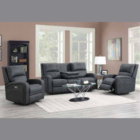 Blaine 3+1+1 Recliner Sofa Suite - Buy Furniture Online | Modern Furniture USA & Gulf