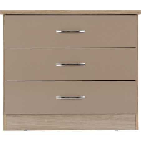 Nevada 3 Drawer Chest - Buy Chest of Drawers Online | Modern Furniture USA & Gulf