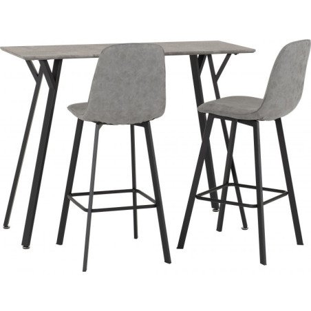 Quebec Bar Table Set - Buy Furniture Online | Modern Furniture USA & Gulf