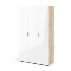 Pepe 3 Door Wardrobe - Buy Wardrobe Online | Modern Furniture USA & Gulf