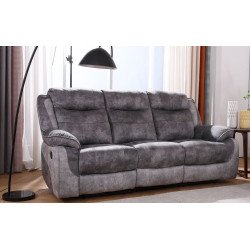 Elliott 3 Seater Manual Recliner Sofa - Buy Furniture Online | Modern Furniture USA & Gulf