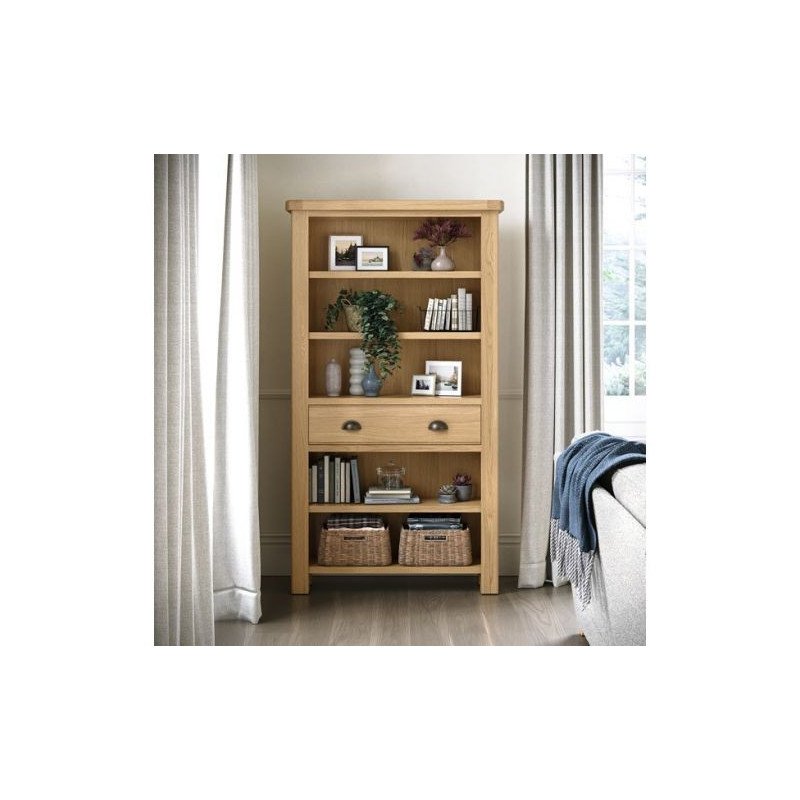 Gia Large Bookcase With Drawer - Buy Furniture Online | Modern Furniture USA & Gulf