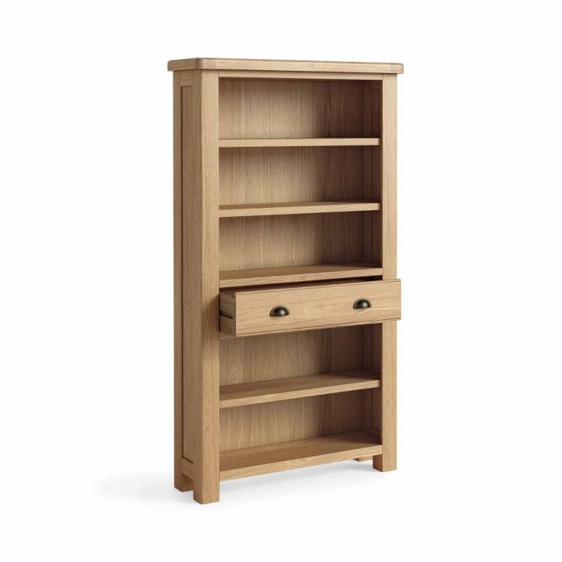 Gia Large Bookcase With Drawer - Buy Furniture Online | Modern Furniture USA & Gulf