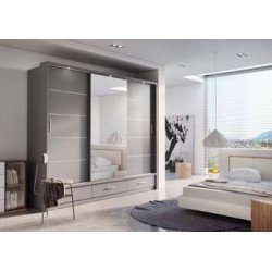 Alpha Large Sliderobe 2.5m - Buy Furniture Online | Modern Furniture USA & Gulf