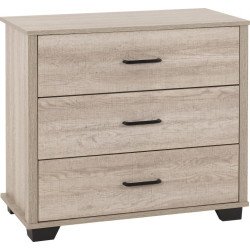 Oliver 3 Drawer Chest - Buy Chest of Drawers Online | Modern Furniture USA & Gulf