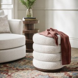California Upholstered Footstool - Buy Furniture Online | Modern Furniture USA & Gulf