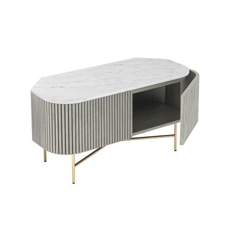 Isabella Corner Media Stand - Buy Furniture Online | Modern Furniture USA & Gulf