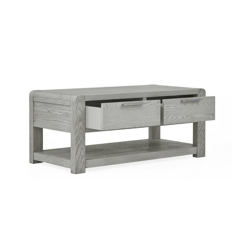 Tulip Coffee Table – Grey Stain Oak - Buy Coffee Table Online | Modern Furniture USA & Gulf