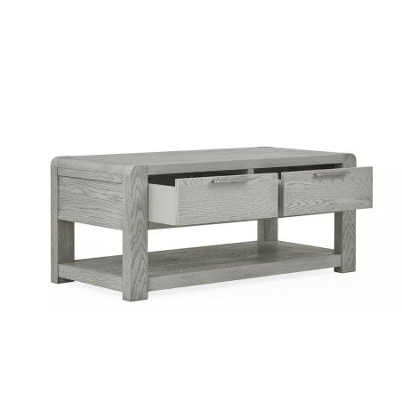 Tulip Coffee Table – Grey Stain Oak - Buy Coffee Table Online | Modern Furniture USA & Gulf