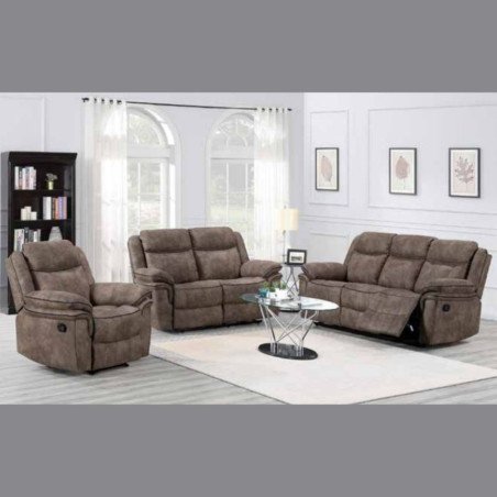 Brody 3 Seater Recliner Sofa - Buy Furniture Online | Modern Furniture USA & Gulf