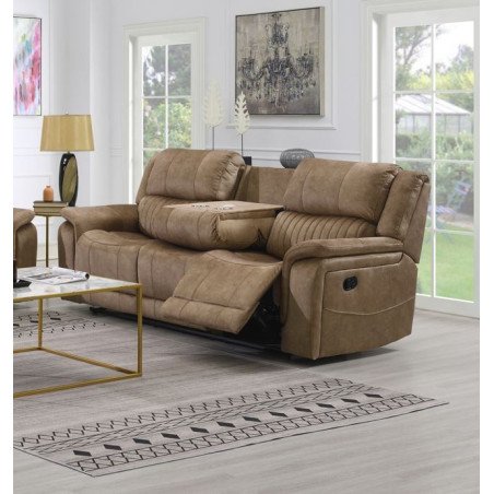 Marseilles 3 Seater Recliner Sofa - Buy Furniture Online | Modern Furniture USA & Gulf