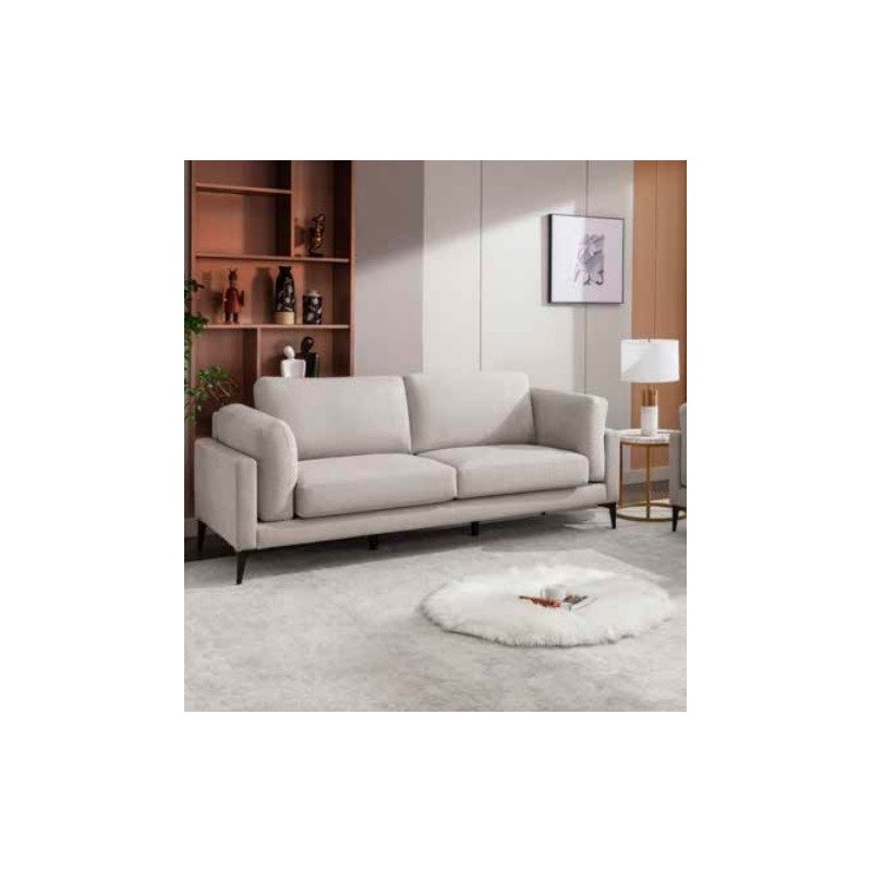 Rupert 3 Seater Fixed Sofa - Buy Furniture Online | Modern Furniture USA & Gulf