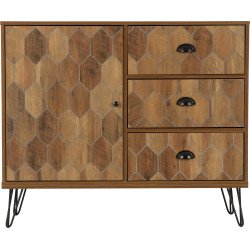 Ottawa 1 Door 3 Drawer Sideboard - Buy Furniture Online | Modern Furniture USA & Gulf