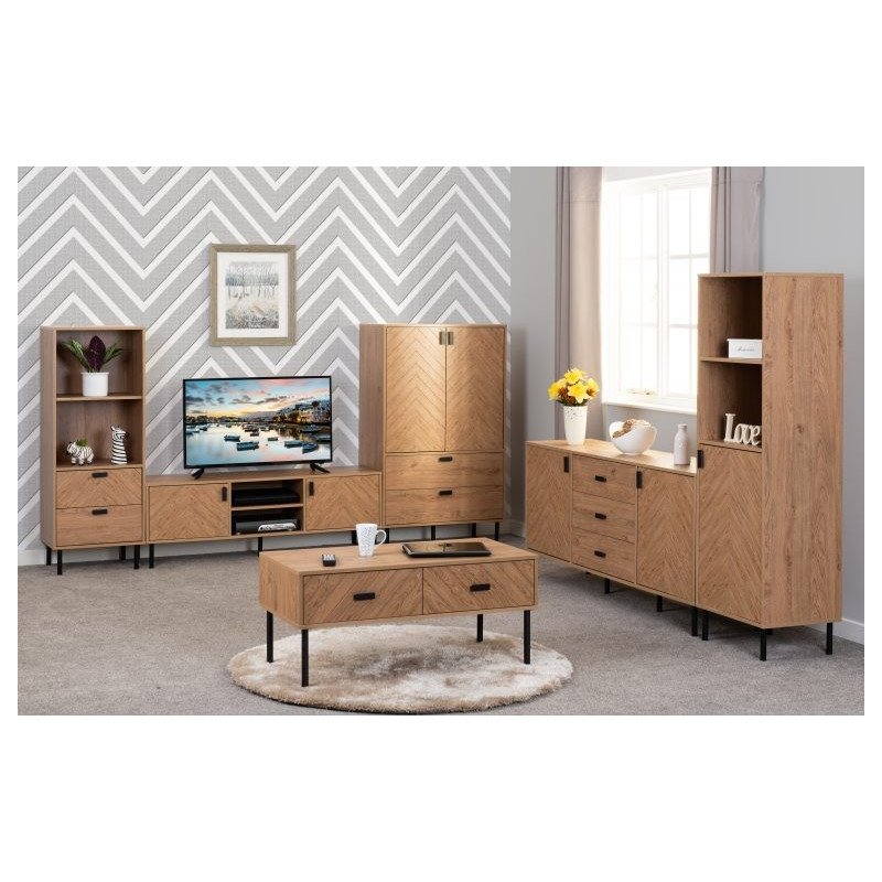 Leon 2 Drawer Coffee Table - Buy Coffee Table Online | Modern Furniture USA & Gulf