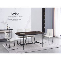 Soho Rectangular Dining Table - Buy Furniture Online | Modern Furniture USA & Gulf 2