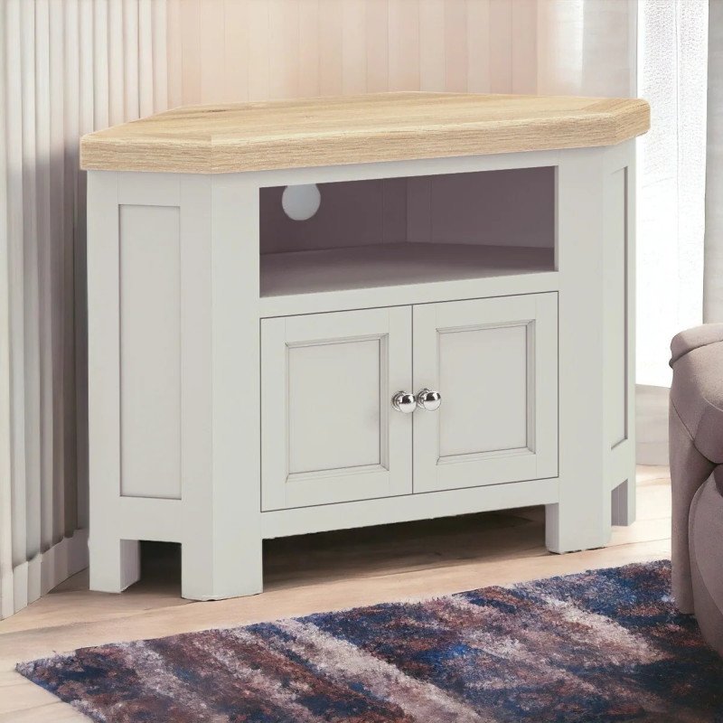 Salcombe Corner TV Unit - Buy Furniture Online | Modern Furniture USA & Gulf