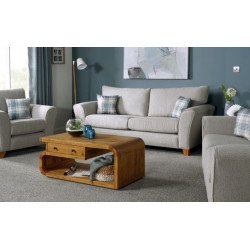 Verdi 3 Seater Fixed Sofa - Buy Furniture Online | Modern Furniture USA & Gulf