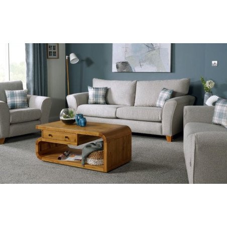 Verdi 3 Seater Fixed Sofa - Buy Furniture Online | Modern Furniture USA & Gulf
