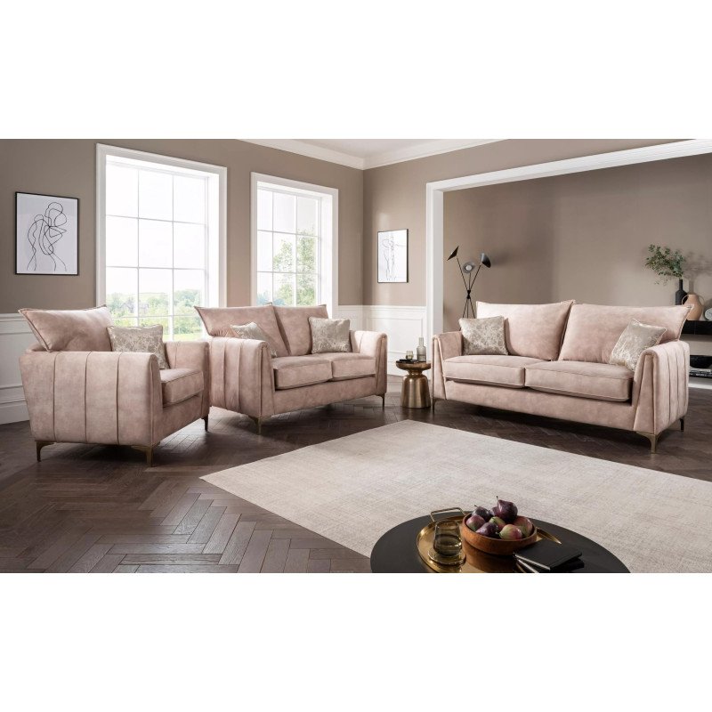 Pembrooke 3+2 Fixed Sofa Set - Buy Furniture Online | Modern Furniture USA & Gulf