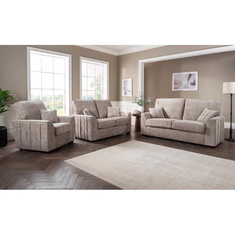 Aurora Fixed 3+1+1 Sofa Suite - Buy Furniture Online | Modern Furniture USA & Gulf