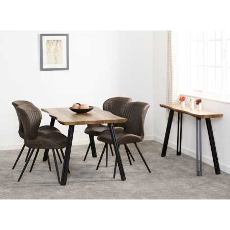 Quebec Wave Edge Dining Table - Buy Furniture Online | Modern Furniture USA & Gulf