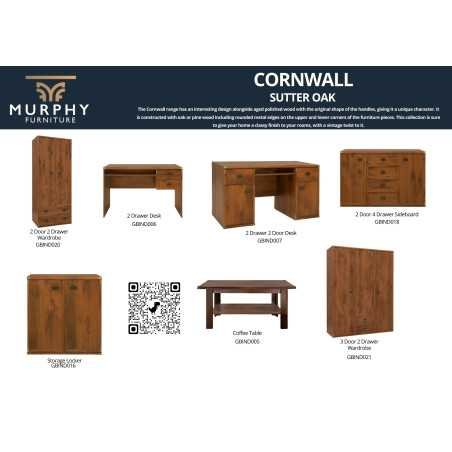 Cornwall 2 Door Shelving Unit - Buy Furniture Online | Modern Furniture USA & Gulf