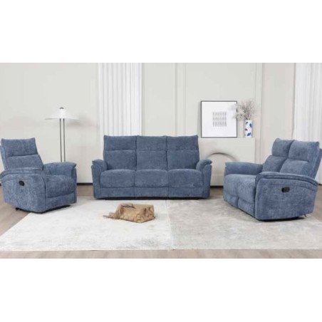 Alessia 2 Seater Manual Recliner Sofa - Buy Furniture Online | Modern Furniture USA & Gulf