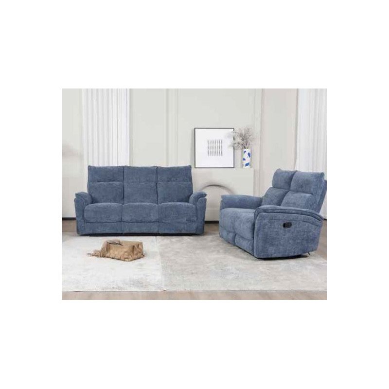Alessia 3+2 Manual Recliner Sofa Set - Buy Furniture Online | Modern Furniture USA & Gulf