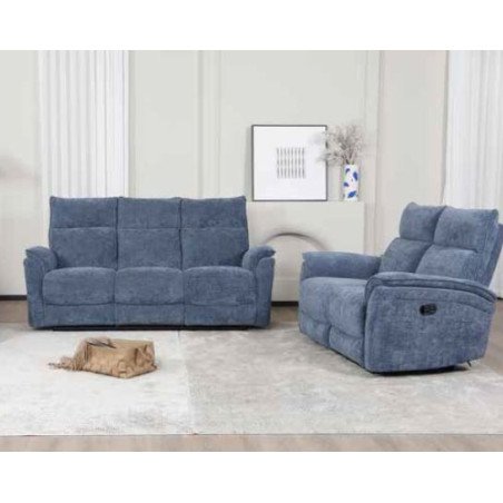 Alessia 3+2 Manual Recliner Sofa Set - Buy Furniture Online | Modern Furniture USA & Gulf