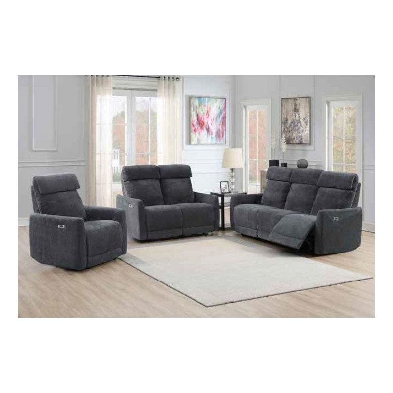 Zubaida 3 Seater Electric Recliner Sofa - Buy Furniture Online | Modern Furniture USA & Gulf