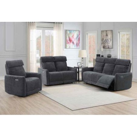 Zubaida 3 Seater Electric Recliner Sofa - Buy Furniture Online | Modern Furniture USA & Gulf