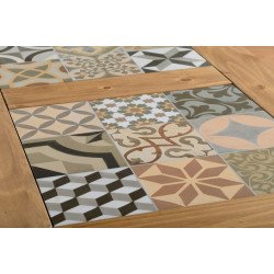 Salvador Tile Top Dining Table - Buy Furniture Online | Modern Furniture USA & Gulf 2
