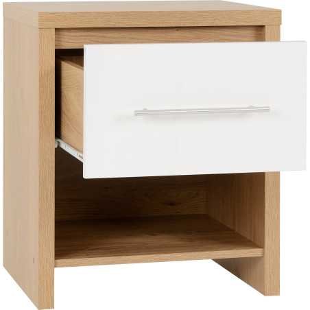 Seville 1 Drawer Bedside - Buy Furniture Online | Modern Furniture USA & Gulf