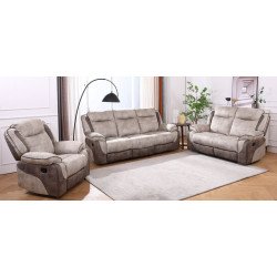 Elliott 3 Seater Manual Recliner Sofa - Buy Furniture Online | Modern Furniture USA & Gulf 2