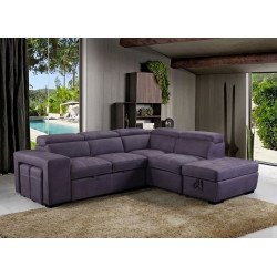 Louise RHF Corner Sofa Bed - Buy Furniture Online | Modern Furniture USA & Gulf