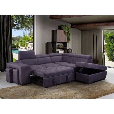 Louise RHF Corner Sofa Bed - Buy Furniture Online | Modern Furniture USA & Gulf