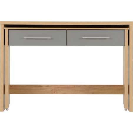 Seville 2 Drawer Slider Desk - Buy Office Desk Online | Modern Furniture USA & Gulf